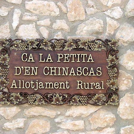 Ca La Petita Den Chinascas Vendégház Vespellá Kültér fotó