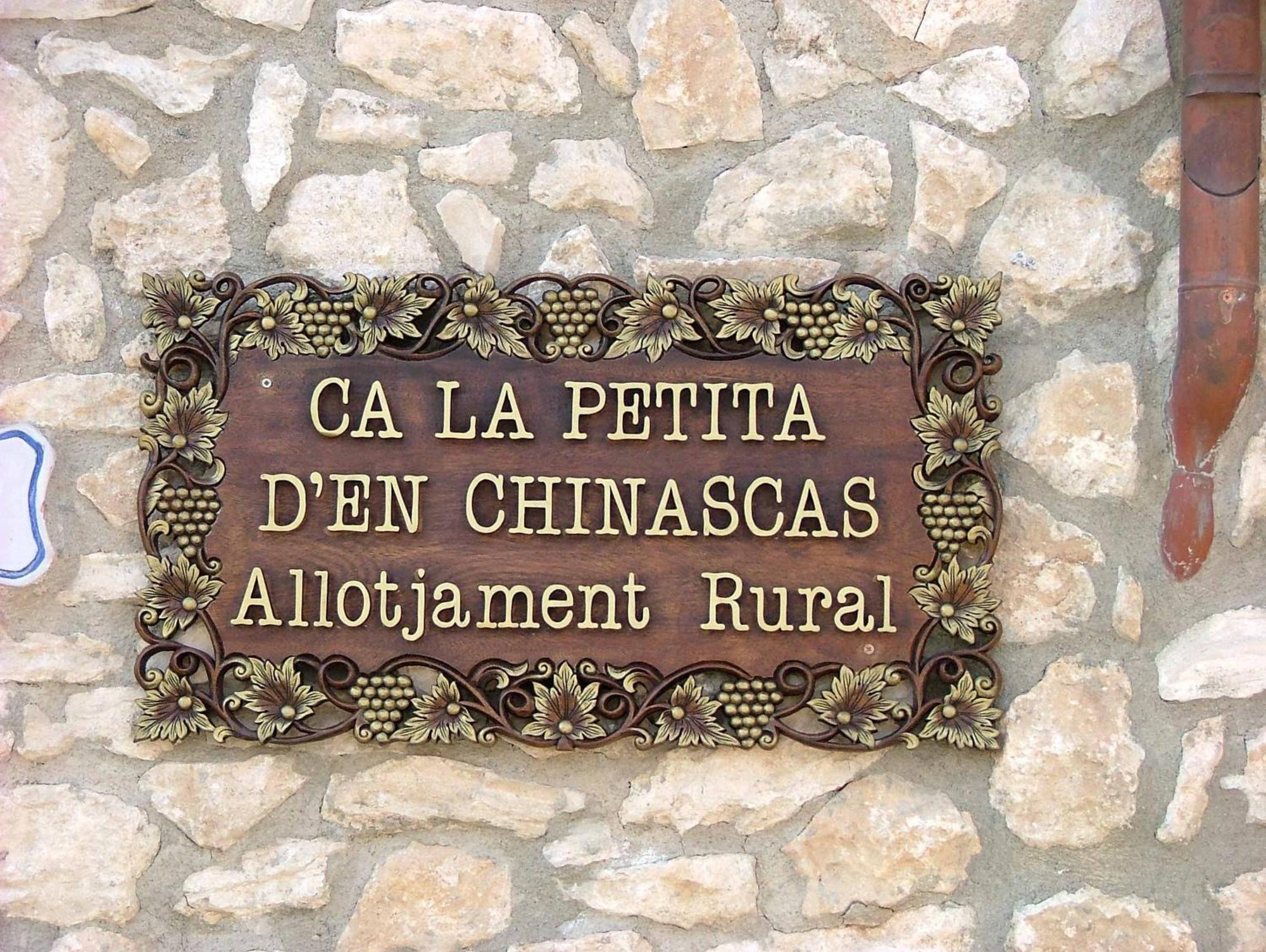 Ca La Petita Den Chinascas Vendégház Vespellá Kültér fotó